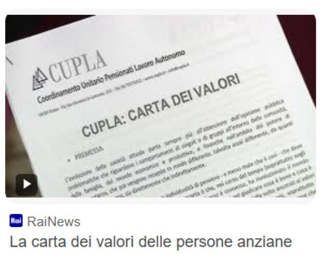 ANP-CIA Lombardia alla riunione CUPLA: welfare, sanità e pensioni 