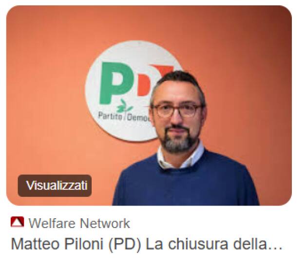 Bloccate le nuove domande per disabilità e non autosufficienza | Matteo Piloni (PD)