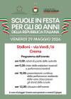 Crema  SCUOLE IN FESTA PER GLI 80 ANNI DELLA REPUBBLICA ITALIANA