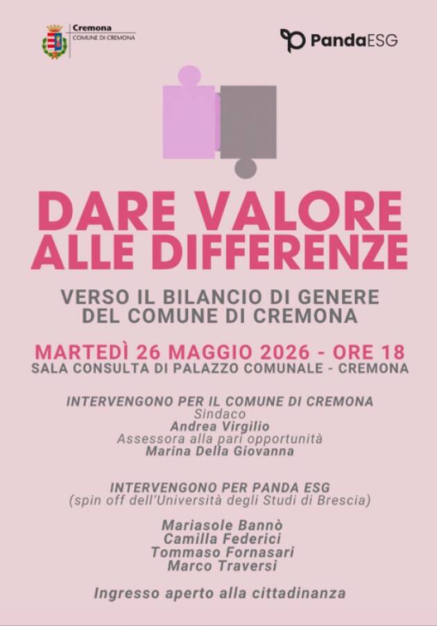 La parità come valore pubblico