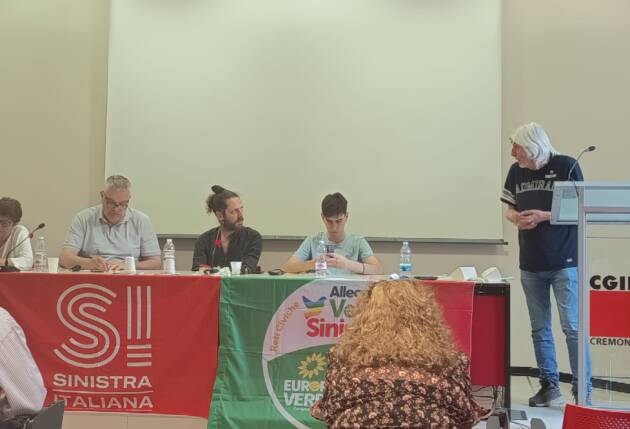 Incontro Alleanza Verdi Sinistra provincia di Cremona su Lavoro e tutele.