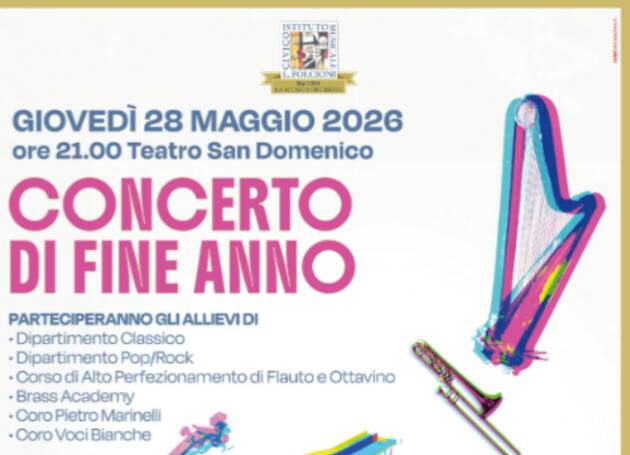 Ricordiamo gli eventi della settimana presso la Fondazione San Domenico