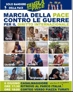 Manifestazione per la pace 6 giugno 2026 - Casalmaggiore