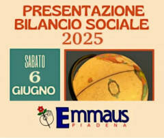 Emmaus Presentazione del bilancio sociale 2025