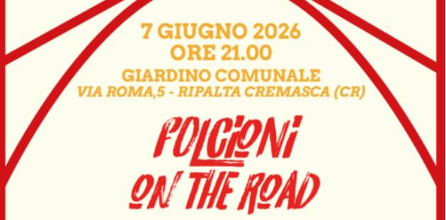 Folcioni 2.0: due concerti a Ripalta Cremasca e a Pandino