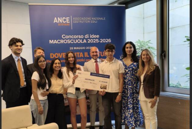 CONCORSO DI IDEE GRUPPO GIOVANI ANCE “MACROSCUOLA” VINCE GUSSOLA