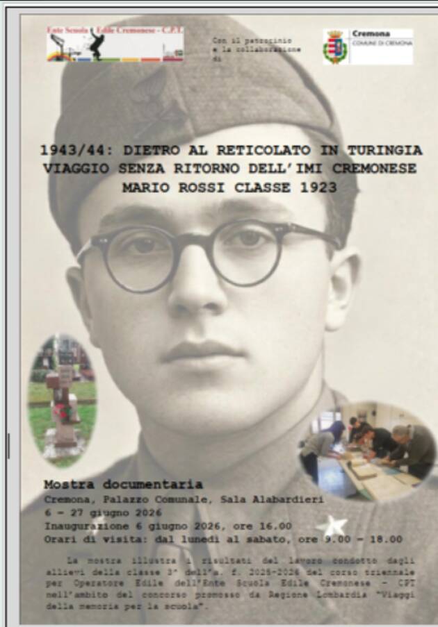 Scuola Edile 1943/44: Dietro al reticolato in Turingia. Mostra documentaria