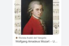 MUSICA. PORTESANI E BELTRAMI (NOVITA' A CREMONA)  RICHIEDE TARGA A RICORDO DI MOZART