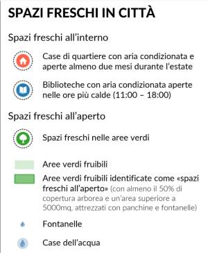AMBIENTE. LA MAPPA DEGLI ‘SPAZI FRESCHI’ IN CITTÀ