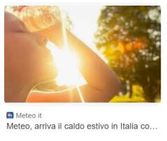 Caldo anticipato, ASST Crema attiva il piano estate