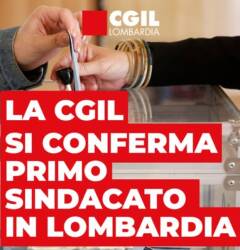 Elezioni RSU: la CGIL si conferma saldamente primo sindacato in Lombardia