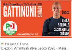 Lecco Grazie a Mauro Gattinoni (PD)  e a tutta la squadra