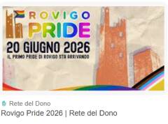 Zan (Pd): Su Pride Rovigo vergognoso ostruzionismo politico