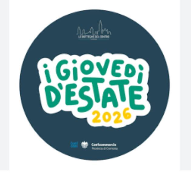 (CR) Rinnovato il sostegno dell’Amministrazione ai 'Giovedì d’Estate'