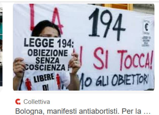 (CR) AVS Manifesto anti-abortista davanti all’ospedale