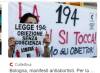 (CR) AVS Manifesto anti-abortista davanti all’ospedale