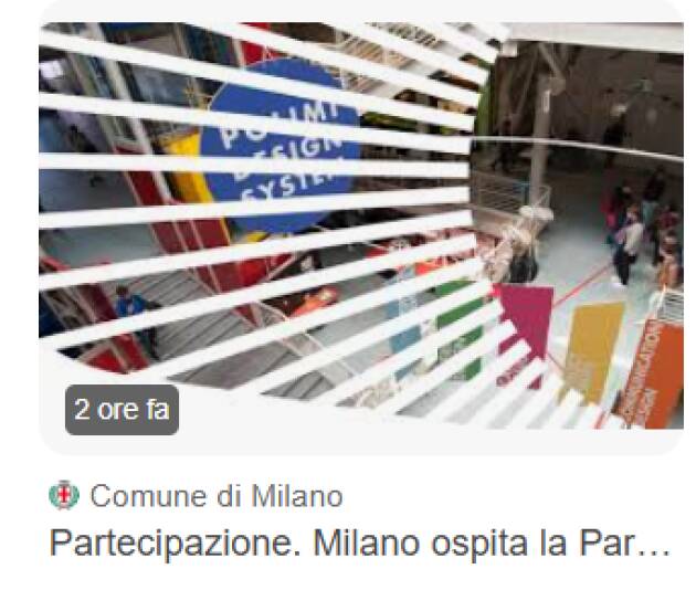 PARTECIPAZIONE. MILANO OSPITA LA PARTICIPATORY DESIGN CONFERENCE 