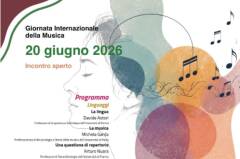 (CR) Giornata Internazionale della Musica 20 giugno 2026