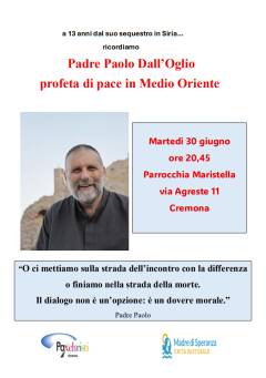 Padre Paolo Dall’Oglio, profeta di pace in Medio Oriente
