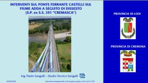PONTE SULL’ADDA TRA MONTODINE E BERTONICO: PRESENTATO IL CRONOPROGRAMMA,