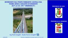 PONTE SULL’ADDA TRA MONTODINE E BERTONICO: PRESENTATO IL CRONOPROGRAMMA,