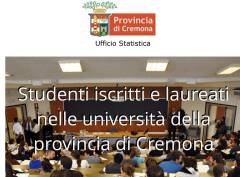Università della provincia di Cremona Iscritti e laureati: 2.249 studenti e 565 laureat