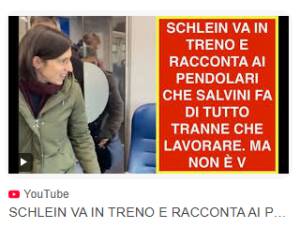 Treni: Schlein, con Meloni ogni giorno Paese in ritardo per suoi fallimenti