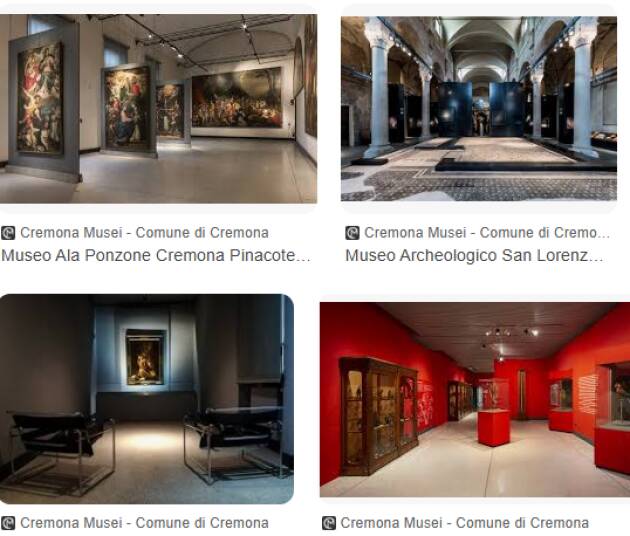 (CR) Approvato dalla Giunta l’orario estivo dei musei civici