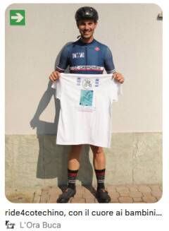 Piergiuseppe Mangiacotti Da Cremona a Dakar in bici per ristrutturare una scuola