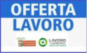 Attive 160 offerte lavoro CPI  30/06/2026 Cremona,Crema,Soresina e Casal.ggiore
