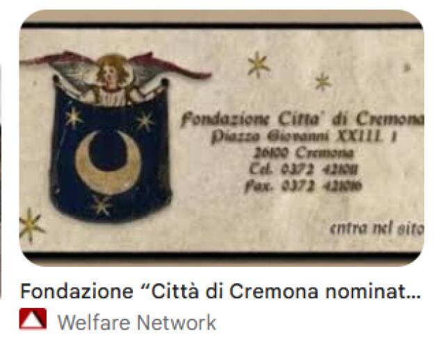 Fondazione Città di Cremona pubblica i bandi 2026 per progetti di utilità sociale