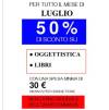 IN LUGLIO OGGETTISTICA E LIBRI SCONTATI AL MERCATINO SOLIDALE DI CANOVE DE’ BIAZZI