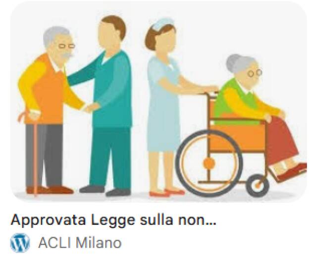 Non autosufficienza, mancano risorse, e le famiglie sono ancora sole
