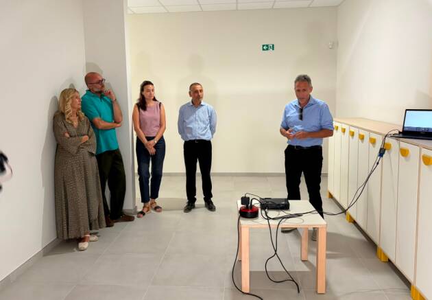 La visita guidata al Nuovo Polo dell’Infanzia “Mario Lodi” 