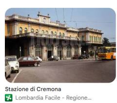 DAL 6 AL 26 LUGLIO SOSPESA LA CIRCOLAZIONE DEI TRENI A CREMONA