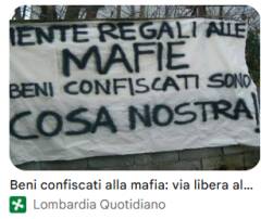 Bando Beni confiscati, Pollini  «Bene l’accoglimento di 14 domande