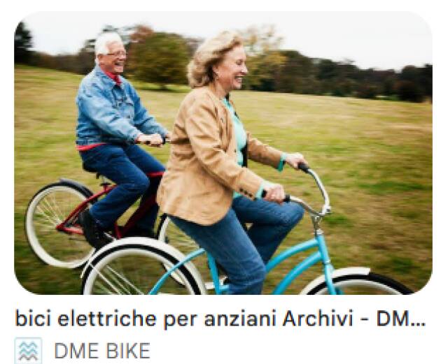 (PC) Anziani Bonus per l’acquisto di bici elettriche, scadenza prorogata al 31 luglio