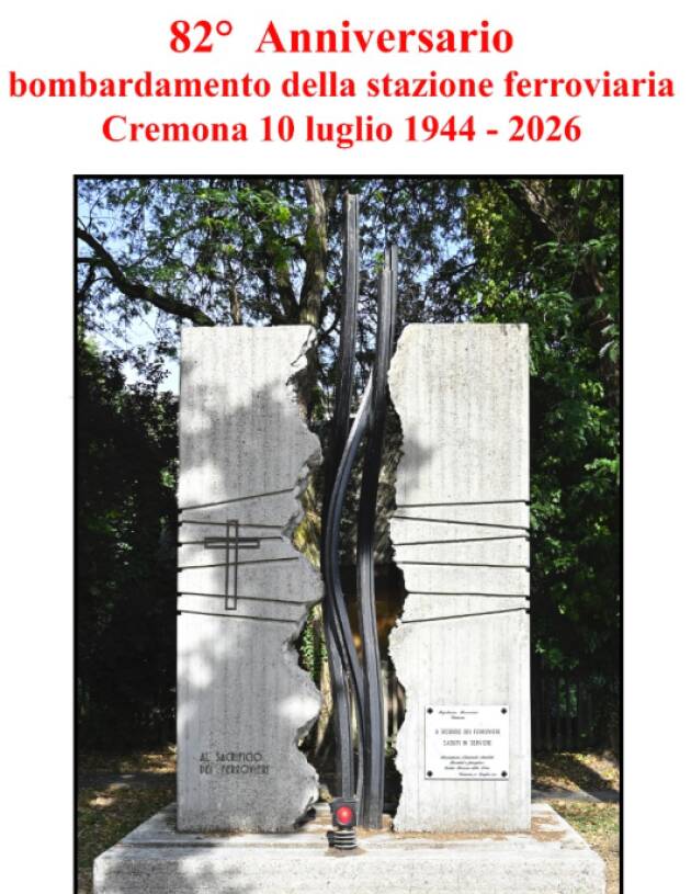 Bombardamento su Cremona del ‘44, venerdì 10 luglio la commemorazione