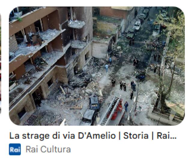 MILANO È MEMORIA. STRAGE DI VIA D’AMELIO,
