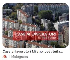 (MI) CASA. SOSTEGNO ALL’AFFITTO DI LAVORATORI E LAVORATRICI UNDER 35