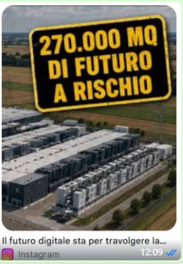 Persico Dosimo dice no:Data center troppo vicino alla scuola di Brazzuoli