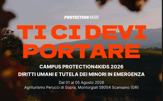  Nasce il primo Campus di protezione dei minori in Italia