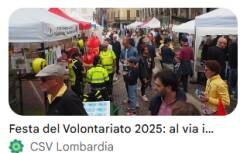 Cremona 'Prossima fermata Volontariato' :100 realtà iscritte
