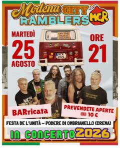 I MODENA CITY RAMBLERS ARRIVANO A CREMA!