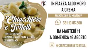 Crema “CHIACCHIERE E TORTELLI” V EDIZIONE