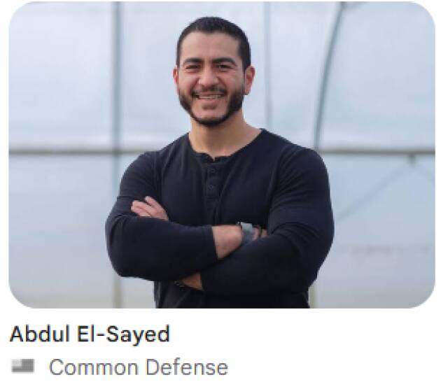 Echi di Obama e Sanders nella vittoria di El-Sayed in Michigan | Domenico Maceri, PhD, USA