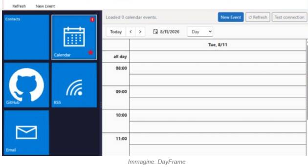 Zeus DayFrame, il rivale di Outlook che riporta in vita le Live Tiles di Windows 8