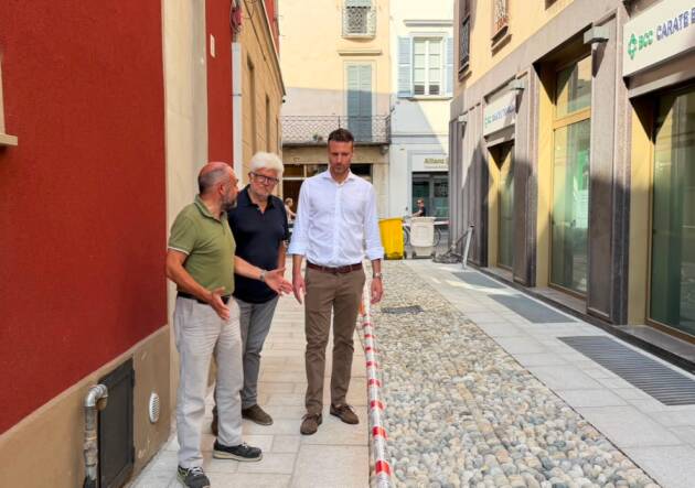 Crema Proseguono i lavori di riqualificazione in via del Ginnasio