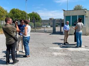 Una delegazione del Partito Radicale in visita al carcere di Cremona 
