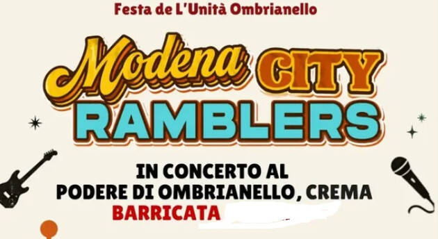 I Modena City Camblersc a Crema ci hanno fatto vivere un concerto pazzesco!